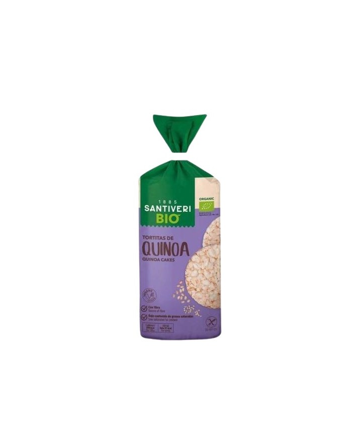 Santiveri Tortitas de Arroz con Quinoa 100g 18 Unidades