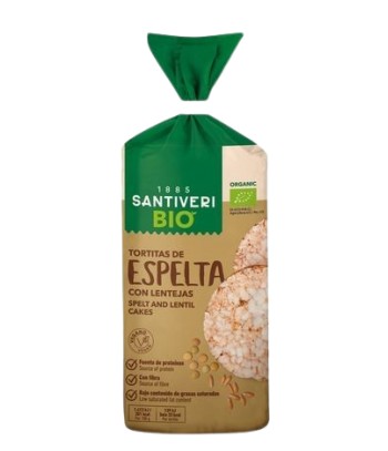 Santiveri Tortitas de Espelta y Lenteja 100g