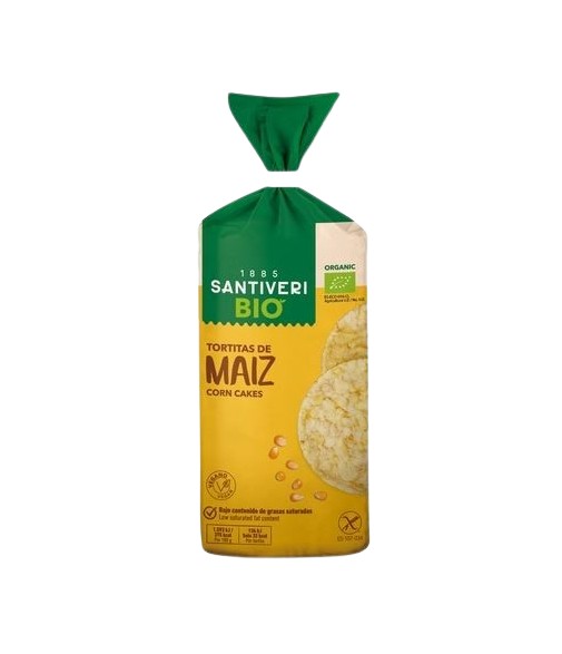 Santiveri Tortitas Maiz BIO 130 g 17 Unidades