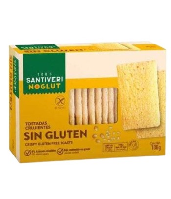 Santiveri Tostadas Crujientes Sin Gluten 100 g