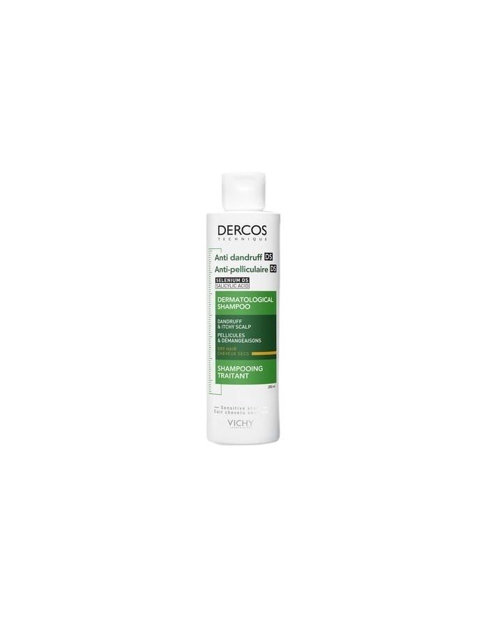 Vichy Dercos Technique Anti-Dandruff Shampoo* DS Dandruff, Itching Dry Hair 200 ml