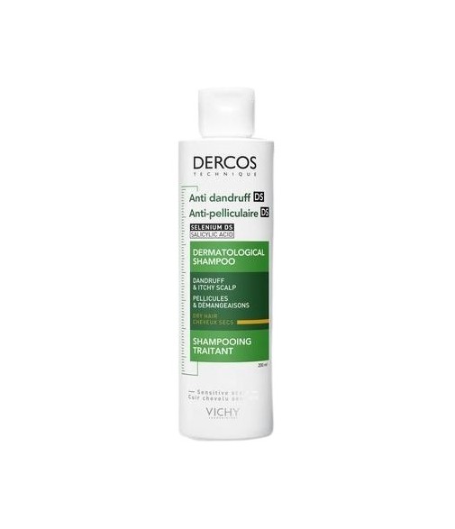 Vichy Dercos Technique Anti-Dandruff Shampoo* DS Dandruff, Itching Dry Hair 200 ml