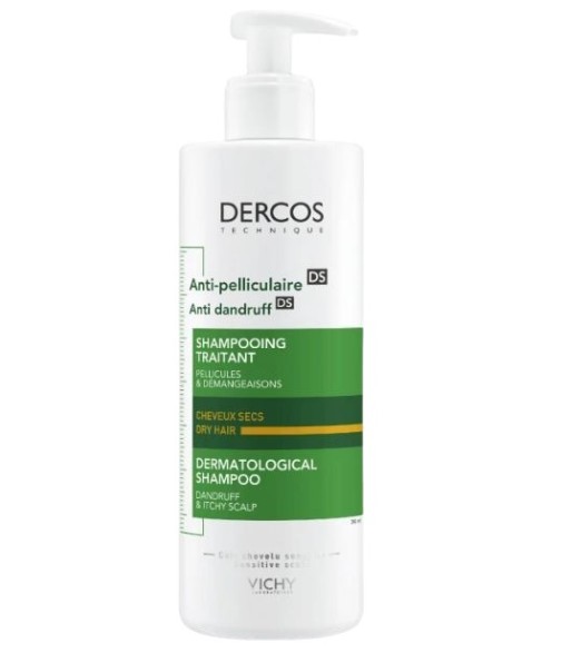 Vichy Dercos Technique Anti-Dandruff Shampoo for Dry Hair 390ml