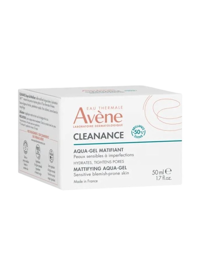 Avène Cleanance Mattifying Water-Gel Sensitive Skin with Imperfections 50 ml