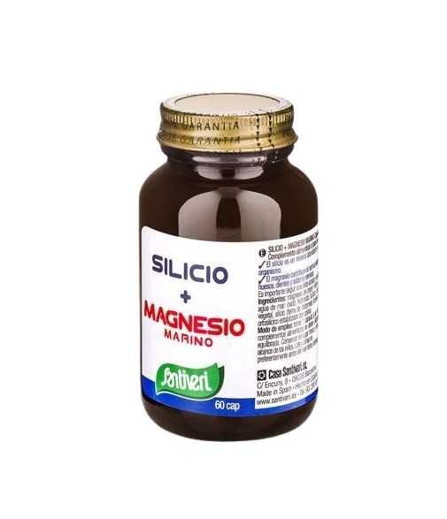 Santiveri Silicio + Magnesio Marino 60 Cápsulas