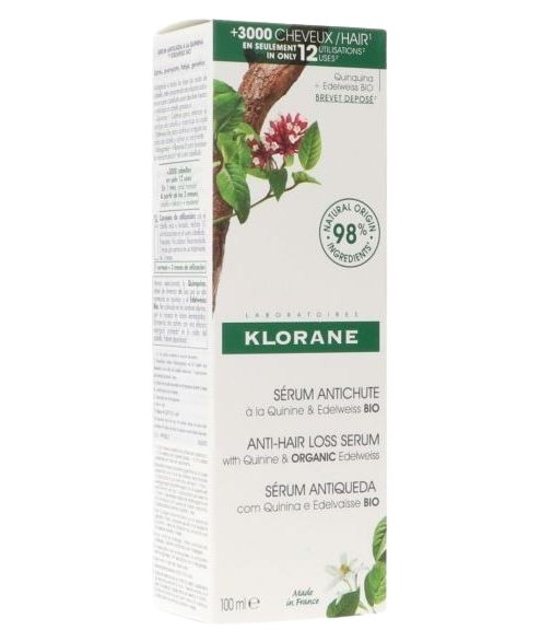 Klorane Anti-Hair Loss Serum with Quinine and Edelweiss 100 ml
