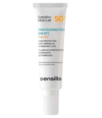 Sensilis Photocorrection HA 50+ Fluido Alta Protección Hidratante Antiarrugas Color 50 ml
