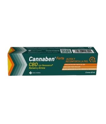 Cannaben Forte CBD Con Neossance Romero y Árnica 60 ml