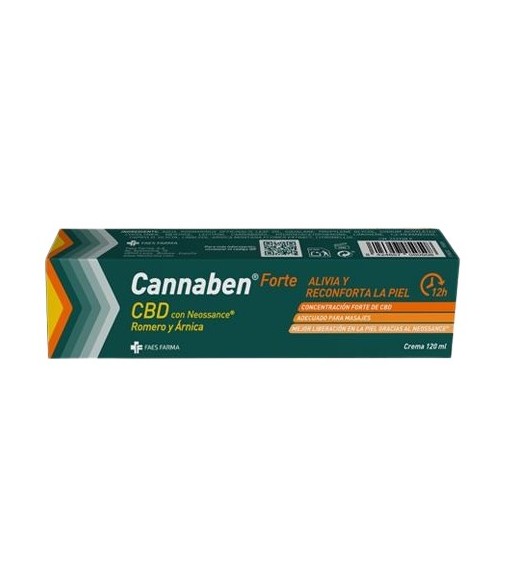 Cannaben Forte CBD Con Neossance Romero y Árnica 120 ml