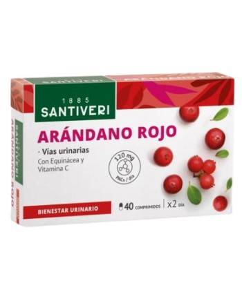 Santiveri Arándano Rojo 40 Comprimidos