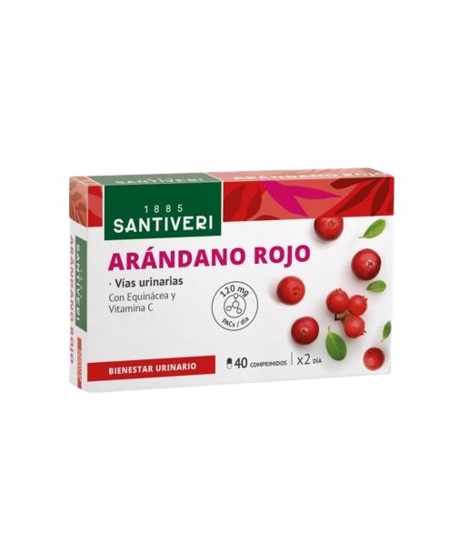 Santiveri Arándano Rojo 40 Comprimidos