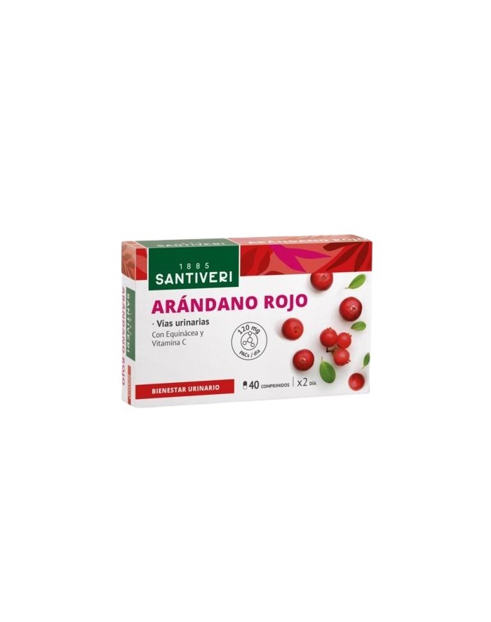 Santiveri Arándano Rojo 40 Comprimidos