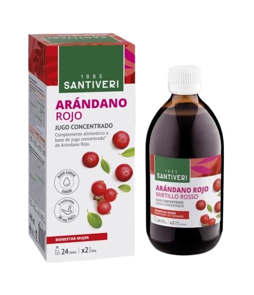 Santiveri Arándano Rojo Concentrado Frasco 490 ml