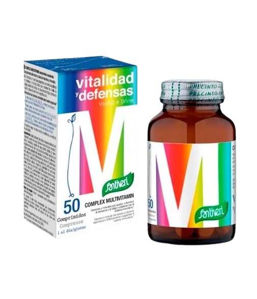 Santiveri Vitaminas Complex Multivitamin 50 Comprimidos
