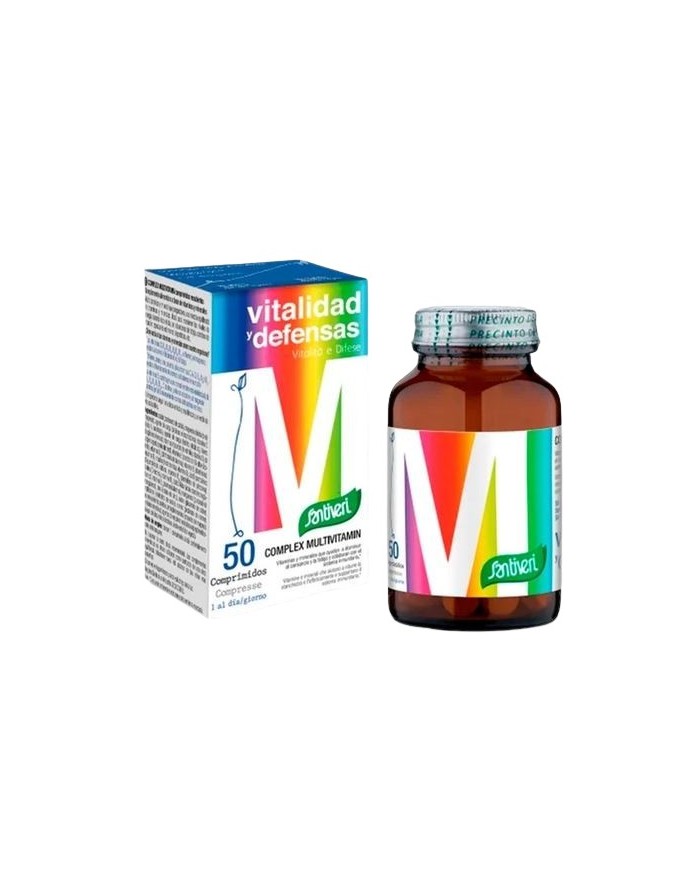 Santiveri Vitaminas Complex Multivitamin 50 Comprimidos