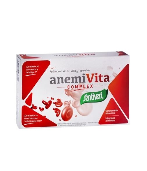 Santiveri Anemivita Complex 40 Cápsulas