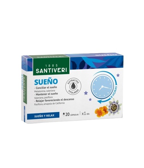 Santiveri Sueño 20 Cápsulas