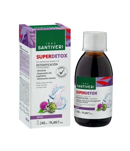 Santiveri Superdetox Jarabe 240 ml