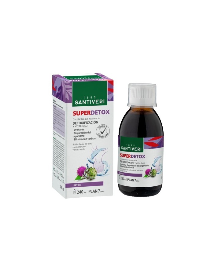 Santiveri Superdetox Jarabe 240 ml