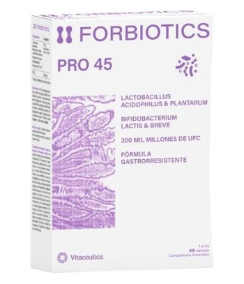 Forbiotics Pro 45 cápsulas