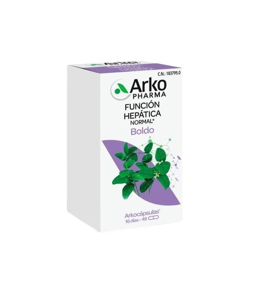 Arkocápsulas Boldo 48 capsules