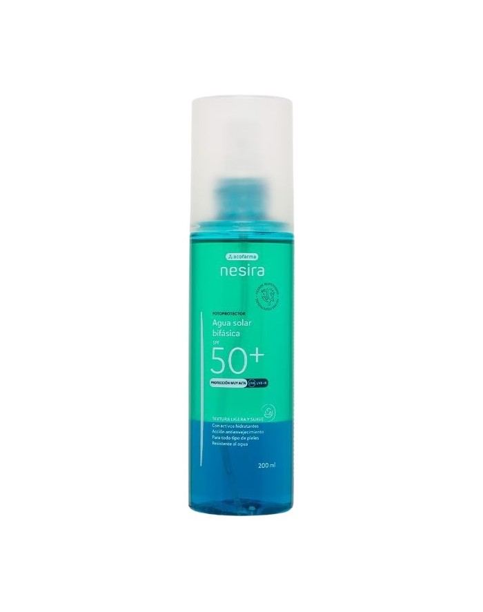 Acofarma Nesira Solar Biphasic Solar Water SPF50+ 200 ml