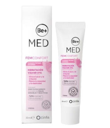 Be+ Med Femconfort Crema de Cuidado Íntimo Externo 30 ml