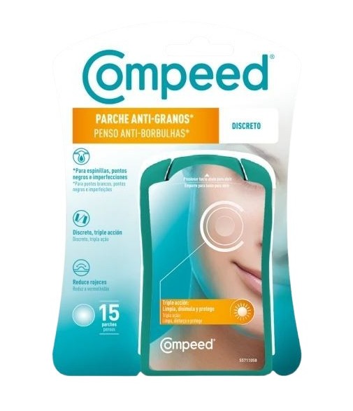 Compeed Parche Anti-Granos Discreto 15 Parches