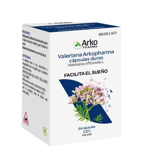 Arkocápsulas Valerian 350 mg 84 capsules