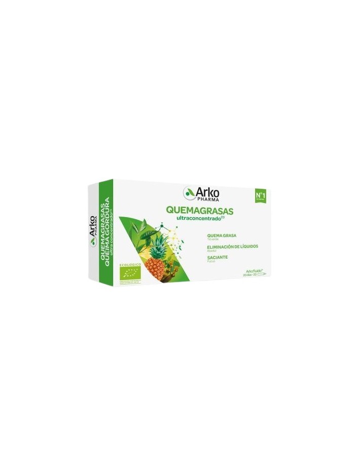 Arkofluid Fat Burner 20 Single Doses