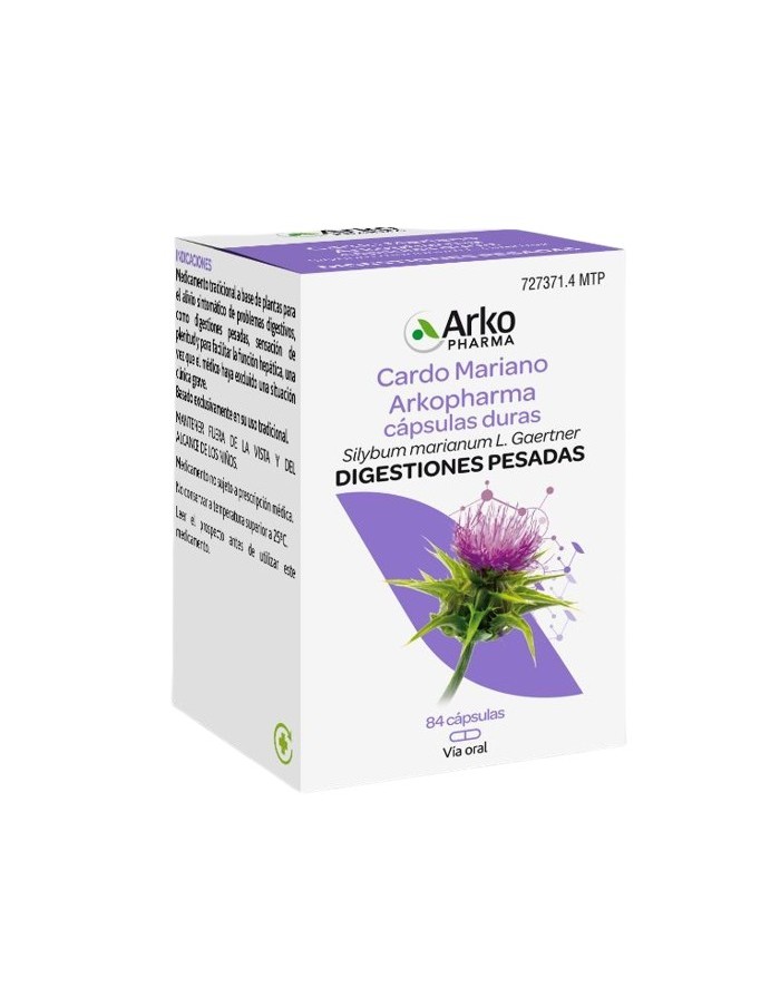 Arkocápsulas Cardo Mariano 84 cápsulas