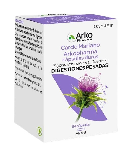 Arkocápsulas Cardo Mariano 84 cápsulas