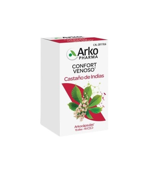 Arkocápsulas Bio Castano De Indias 45 cápsulas