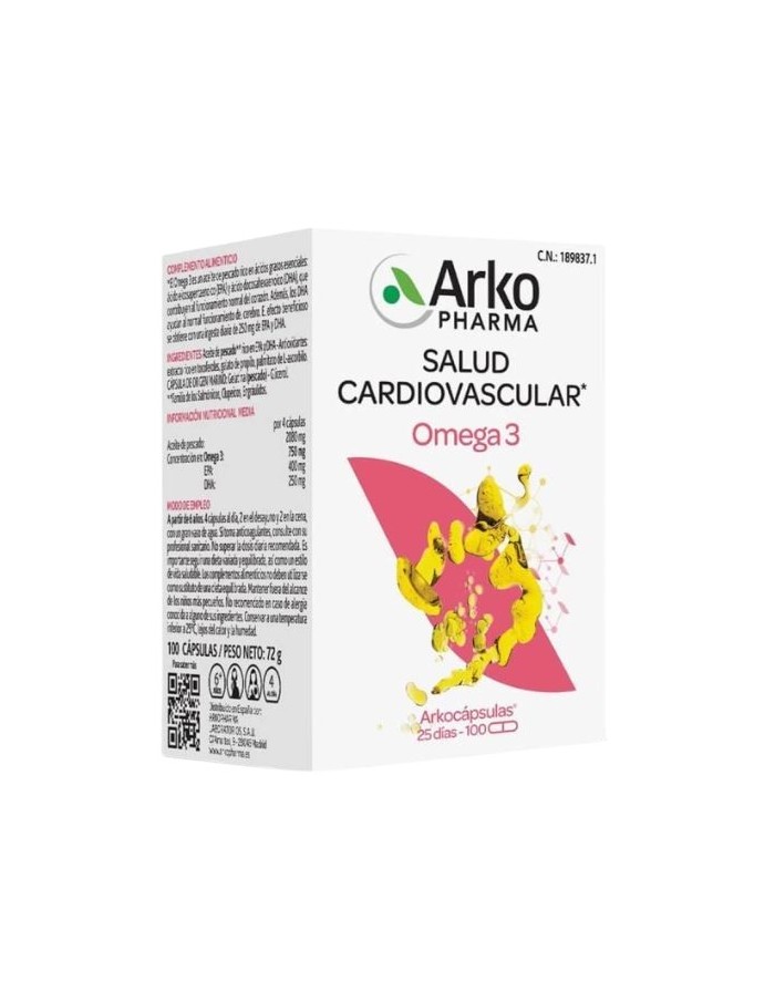 Arkofluido Ac Salmon 100 perlas