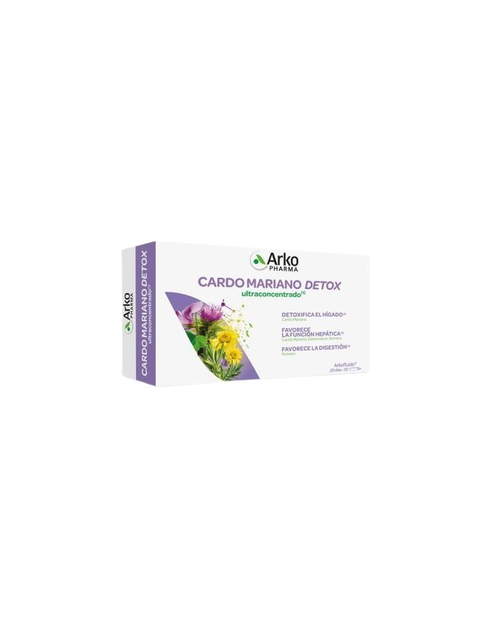 Arkofluid Milk Thistle 20 Unicadosis