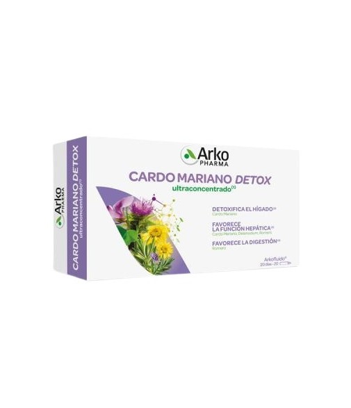 Arkofluid Milk Thistle 20 Unicadosis
