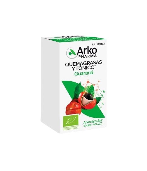Arkocápsulas Guarana 45 capsules