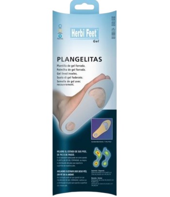 Herbi Feet Plantilla Plangelitas Zona Talón y Metatarsos T/s