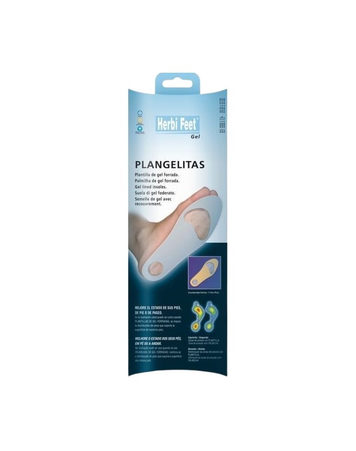 Herbi Feet Plangelitas Insole Heel and Metatarsal Zone T/s