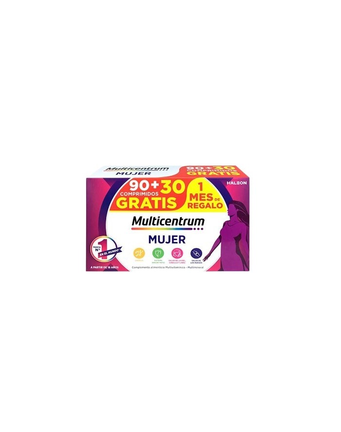 Multicentrum Mujer 90+30 Comprimidos