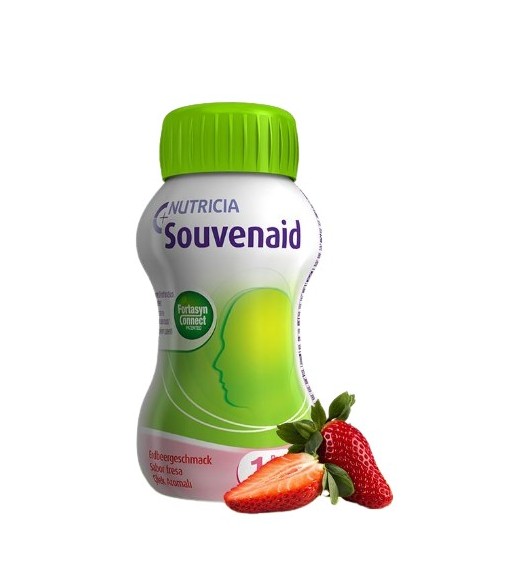 Nutricia Souvenaid Strawberry Flavor 4x125 ml