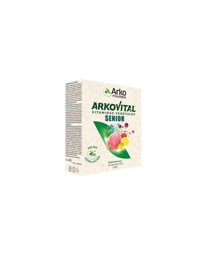 Arkovital Pura Energía Senior +50 60 cápsulas