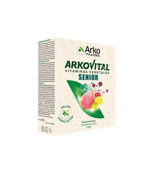 Arkovital Pura Energía Senior +50 60 cápsulas