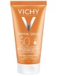 Vichy Capital Soleil SPF50 Crema Protectora Antibrillo Tacto Seco Piel Mixta a Grasa con Color 50 ml