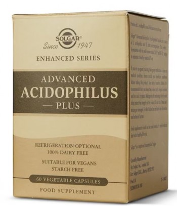 Solgar Acidophilus Plus Avanzado 60 cápsulas