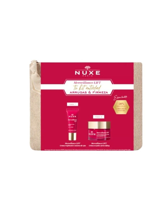 Nuxe Merveillance Lift Wrinkle and Firmness Routine Kit Day Cream 50 ml + Firming Eye Contour 15 ml