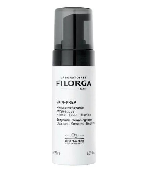 Filorga SKIN-PREP Enzymatic Cleansing Foam Cleans Smoothes and Brightens 150 ml