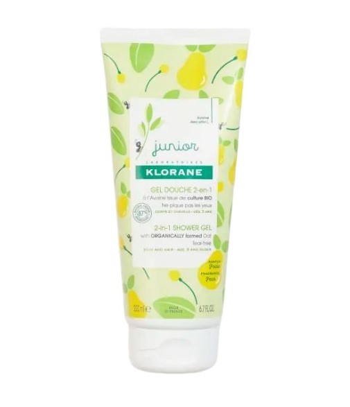 Klorane Junior Shower Gel Pen 200 ml