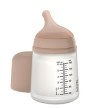 Suavinex Zero Zero Biberón Anticólico Silicona TS Medium +0m 180 ml