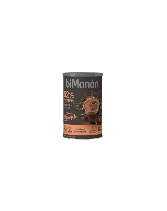 Bimanán 52% Protein Chocolate Flavor 360g 12 Doses